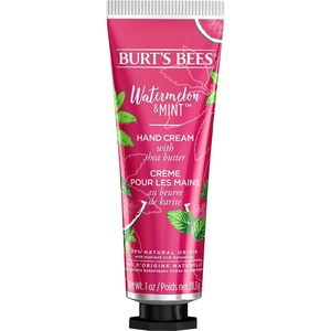 Burt’s Bees Handcream Watermelon & Mint – Handcreme mit Sheabutter – Handpflege für trockene Hände – 500437(Wassermelone und Minze)