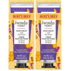 Burt’s Bees Handcream Wild Rose & Berry – Handcreme mit Sheabutter – Handpflege für trockene Hände – 500436(28.3 g (2er Pack))